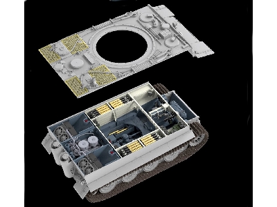 Tiger I Late Production Zimmerit & Full Interior - image 3