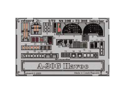 A-20G interior S. A. 1/72 - CMK / MPM - image 2