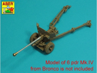 Barrel for 6 pdr Mk.IV (57mm) A/T Gun with ball muzzle brake - image 3