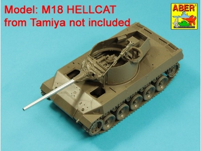 76mm M1A1 Barrel for M18 Helcat U.S. Tank Destroyer - image 3