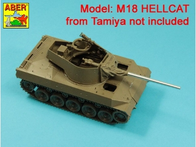 76mm M1A1 Barrel for M18 Helcat U.S. Tank Destroyer - image 4