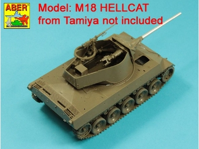 76mm M1A1 Barrel for M18 Helcat U.S. Tank Destroyer - image 5