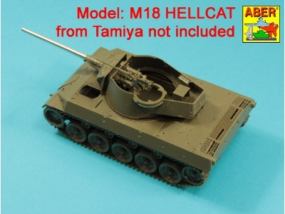 76mm M1A1 Barrel for M18 Helcat U.S. Tank Destroyer - image 6
