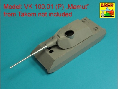 Barrel 128mm PaK 44 L/55 for Vk 100.01(P) MAMMUT - image 4