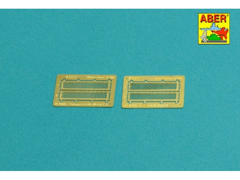 Grilles for Pz.Kpfw. III & Stug III - image 1 Grilles for Pz.Kpfw. III & Stug III - image 1