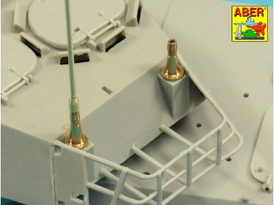 Set of 2 NATO antennas with mount bases - image 13