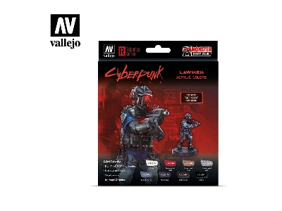 Cyberpunk Red Lawmen Paint Set - image 1