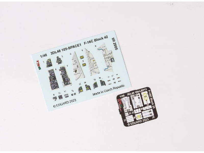 F-16C Block 42 till 2005 SPACE 1/48 - KINETIC MODEL - image 1