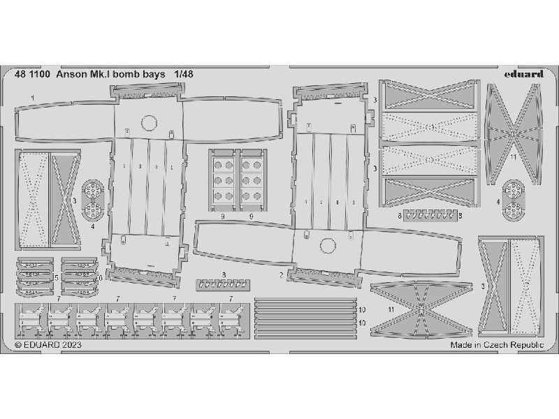 Anson Mk. I bomb bays 1/48 - AIRFIX - image 1