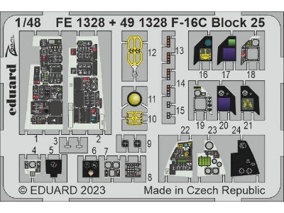 F-16C Block 25 1/48 - KINETIC MODEL - image 1