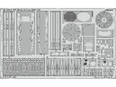 F-16C Block 42 from 2006 1/48 - KINETIC MODEL - image 2