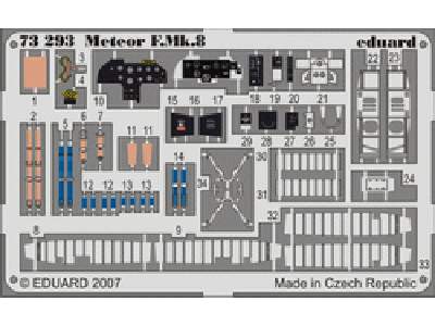 Meteor F. Mk.8 1/72 - CMK / MPM - image 1