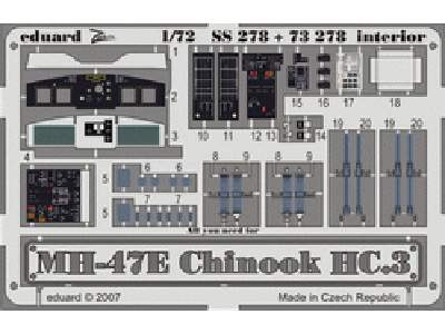 MH-47E Chinook interior 1/72 - Revell - image 1