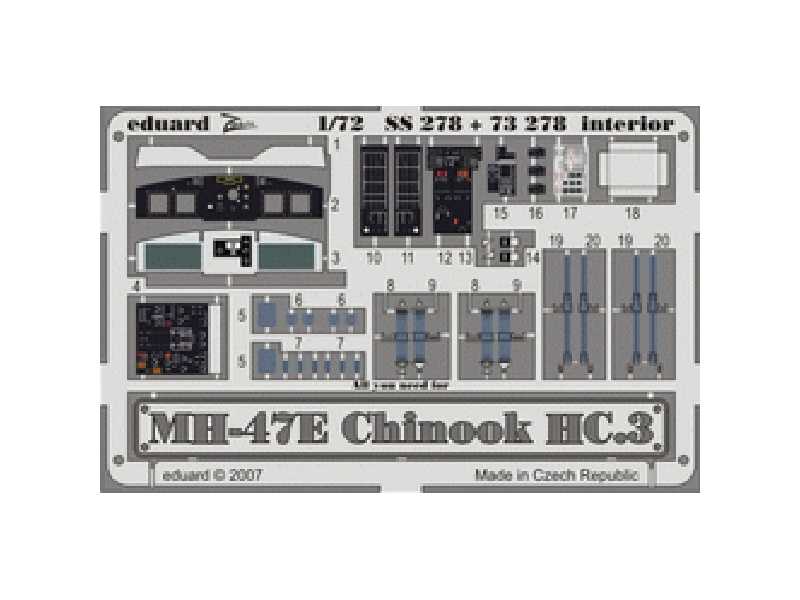 MH-47E Chinook interior 1/72 - Revell - image 1