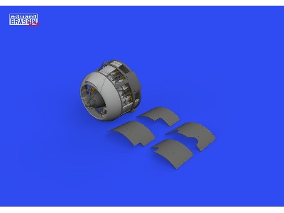 F4F-3 engine early PRINT 1/48 - EDUARD - image 1