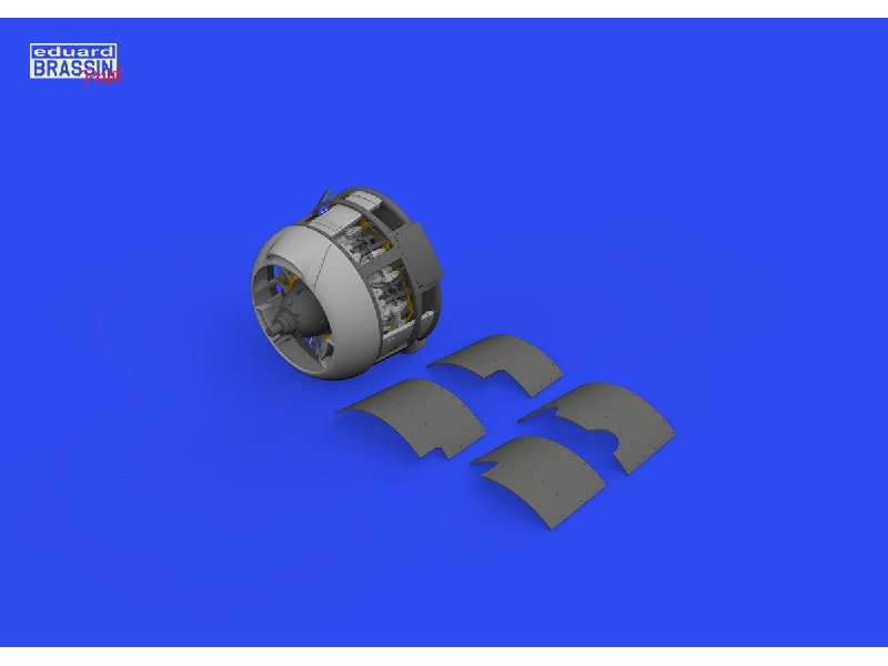 F4F-3 engine early PRINT 1/48 - EDUARD - image 1