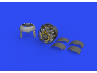 F4F-3 engine early PRINT 1/48 - EDUARD - image 5