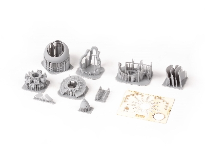 F4F-3 engine early PRINT 1/48 - EDUARD - image 8