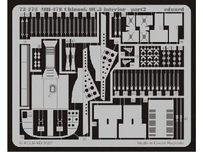 MH-47E Chinook interior 1/72 - Revell - image 4