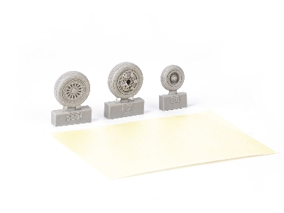 F-16C wheels early 1/48 - KINETIC MODEL - image 9