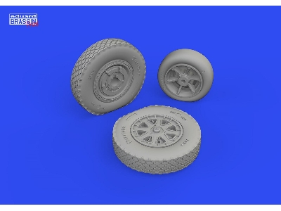 P-39Q wheels PRINT 1/72 - ARMA HOBBY - image 3