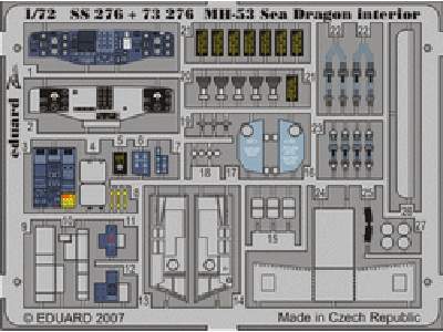 MH-53 interior 1/72 - Italeri - image 1