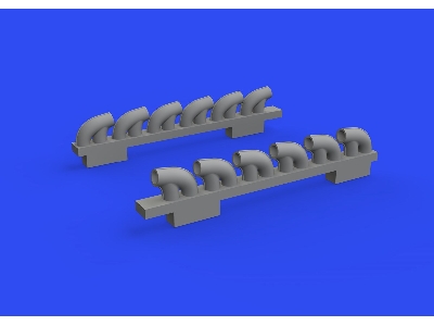 P-39Q exhaust stacks PRINT 1/72 - ARMA HOBBY - image 5