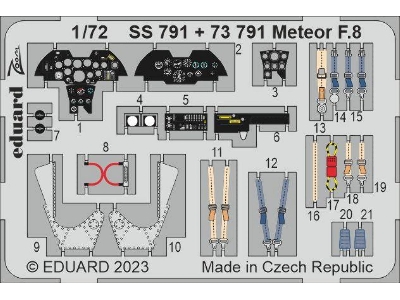 Meteor F.8 1/72 - AIRFIX - image 1