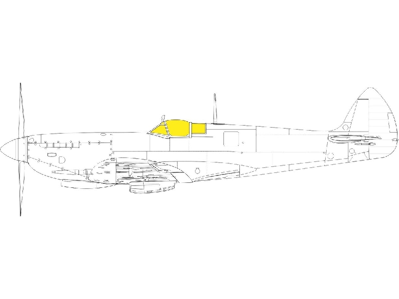 Spitfire Mk. VIII TFace 1/48 - EDUARD - image 1