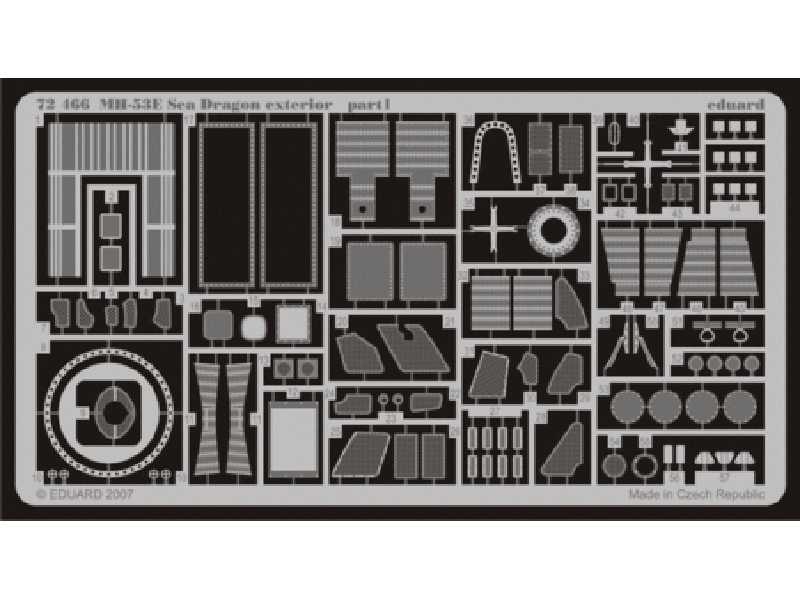 MH-53E exterior 1/72 - Italeri - image 1