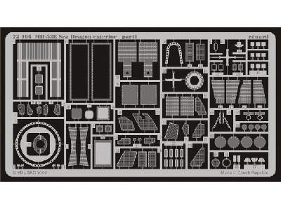 MH-53E exterior 1/72 - Italeri - image 2