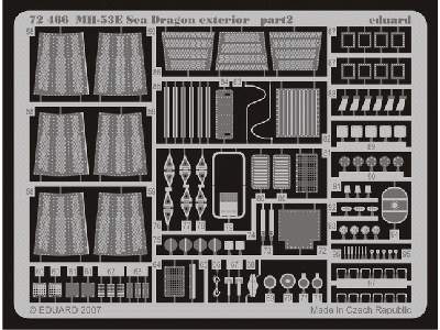 MH-53E exterior 1/72 - Italeri - image 3