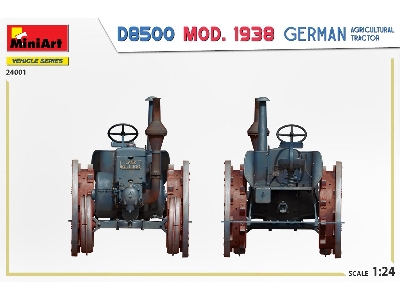 German Agricultural Tractor D8500 Mod. 1938 - image 3