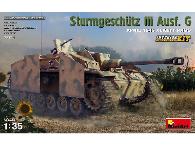 Sturmgeschutz Iii Ausf. G  April 1943 Alkett Prod. Interior Kit - image 1