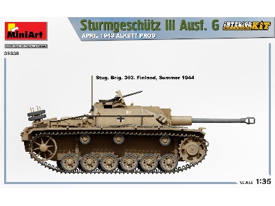 Sturmgeschutz Iii Ausf. G  April 1943 Alkett Prod. Interior Kit - image 5