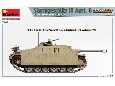 Sturmgeschutz Iii Ausf. G  April 1943 Alkett Prod. Interior Kit - image 11