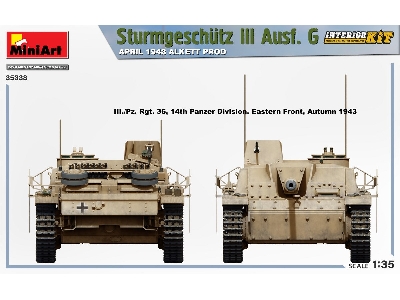 Sturmgeschutz Iii Ausf. G  April 1943 Alkett Prod. Interior Kit - image 12