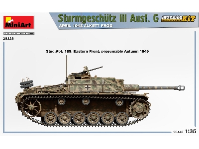 Sturmgeschutz Iii Ausf. G  April 1943 Alkett Prod. Interior Kit - image 13