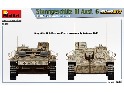 Sturmgeschutz Iii Ausf. G  April 1943 Alkett Prod. Interior Kit - image 14