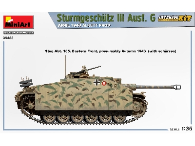 Sturmgeschutz Iii Ausf. G  April 1943 Alkett Prod. Interior Kit - image 15