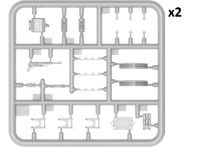 Sturmgeschutz Iii Ausf. G  April 1943 Alkett Prod. Interior Kit - image 34