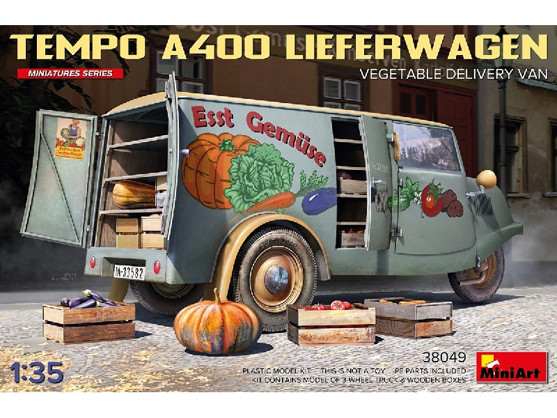 Tempo A400 Lieferwagen. Vegetable Delivery Van - image 1