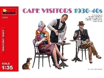Cafe Visitors 1930-40s - image 1