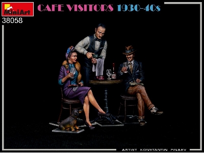 Cafe Visitors 1930-40s - image 2