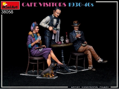 Cafe Visitors 1930-40s - image 6