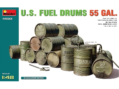 U.S. Fuel Drums 55 Gal. - image 1