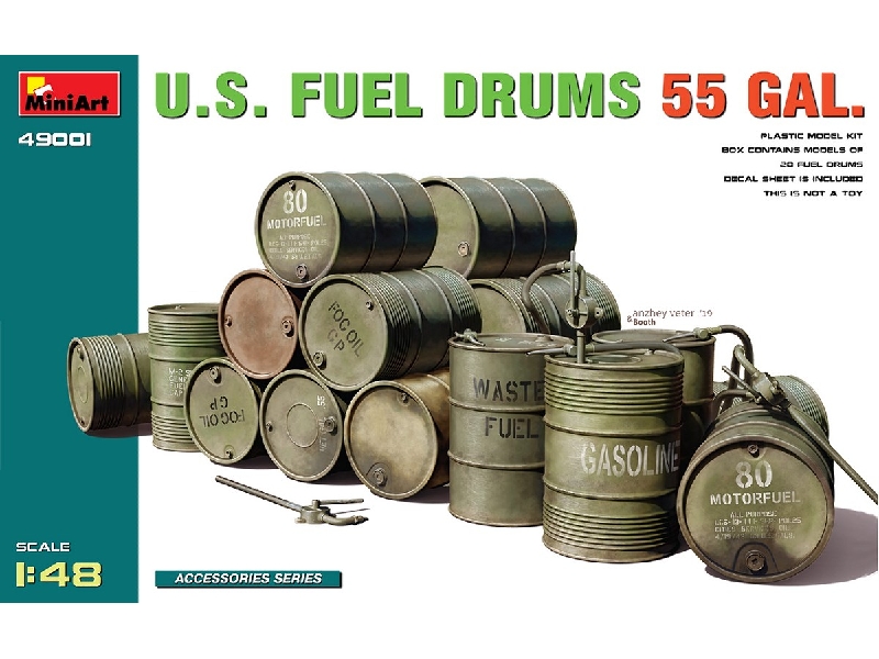 U.S. Fuel Drums 55 Gal. - image 1