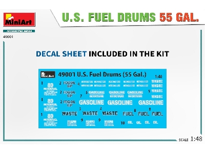 U.S. Fuel Drums 55 Gal. - image 2