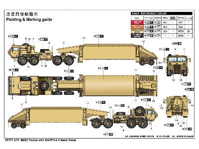 M983 Tractor With An/Tpy-2 X Band Radar - image 5