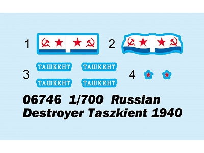 Russian Destroyer Taszkient 1940 - image 3